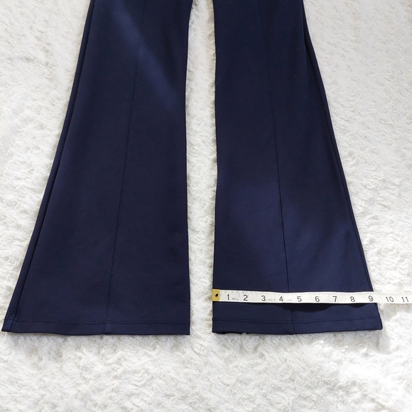 BetaBrand Bootcut Dress Yoga Pants Navy - Medium Long - Picture 7 of 14